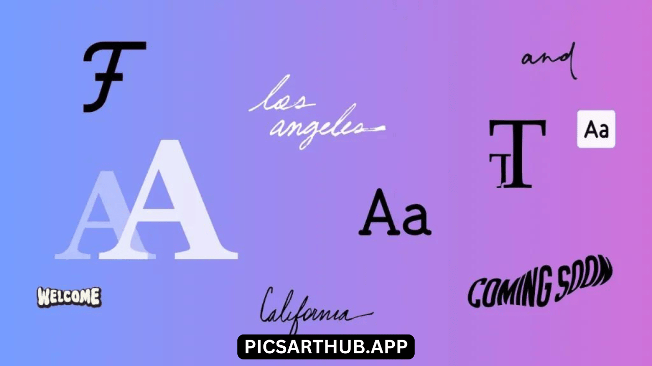 Why customize Fonts in Picsart